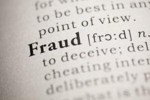 Fake Dictionary, Dictionary definition of the word Fraud.